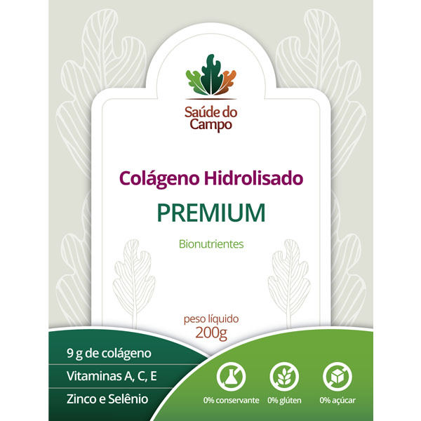 Rótulos para os produtos da marca Saúde do Campo