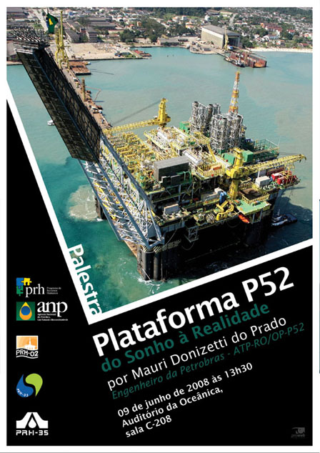 Cartazes para eventos a Indústria do Petróleo