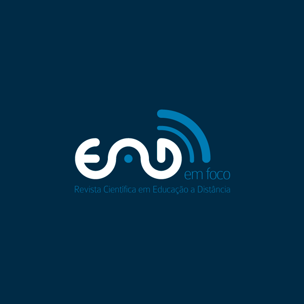 Conceitos do logotipo da revista EAD em Foco