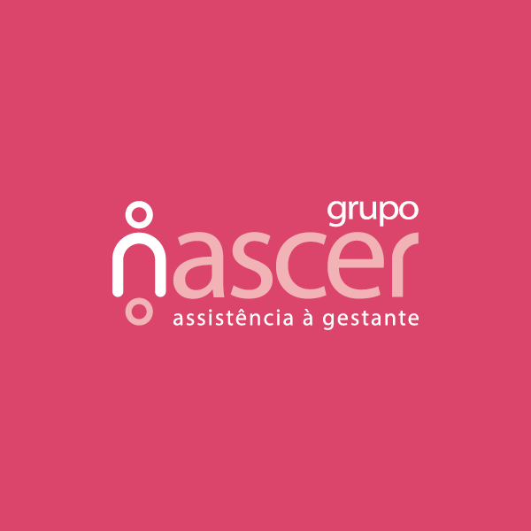 Estudos do logotipo do Grupo Nascer