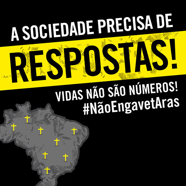 Campanha para a Anistia Internacional visando pressionar o governo