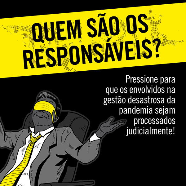 Campanha para a Anistia Internacional visando pressionar o governo